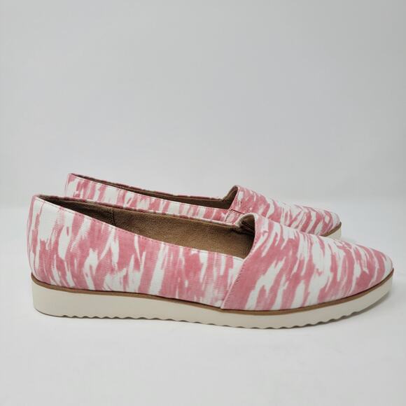 LifeStride Bloom Slip On Shoe Womens 8M True Blush Pink White Textuted Fabric - Picture 9 of 14